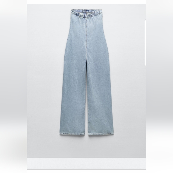 DENIM JUMPSUIT - Picture 2 of 2